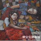 张茗皓《Sweet Dream》 类别: 油画X